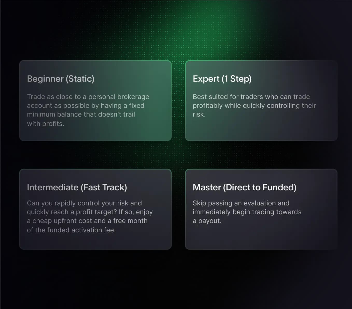 Step 1 - Choose a Product