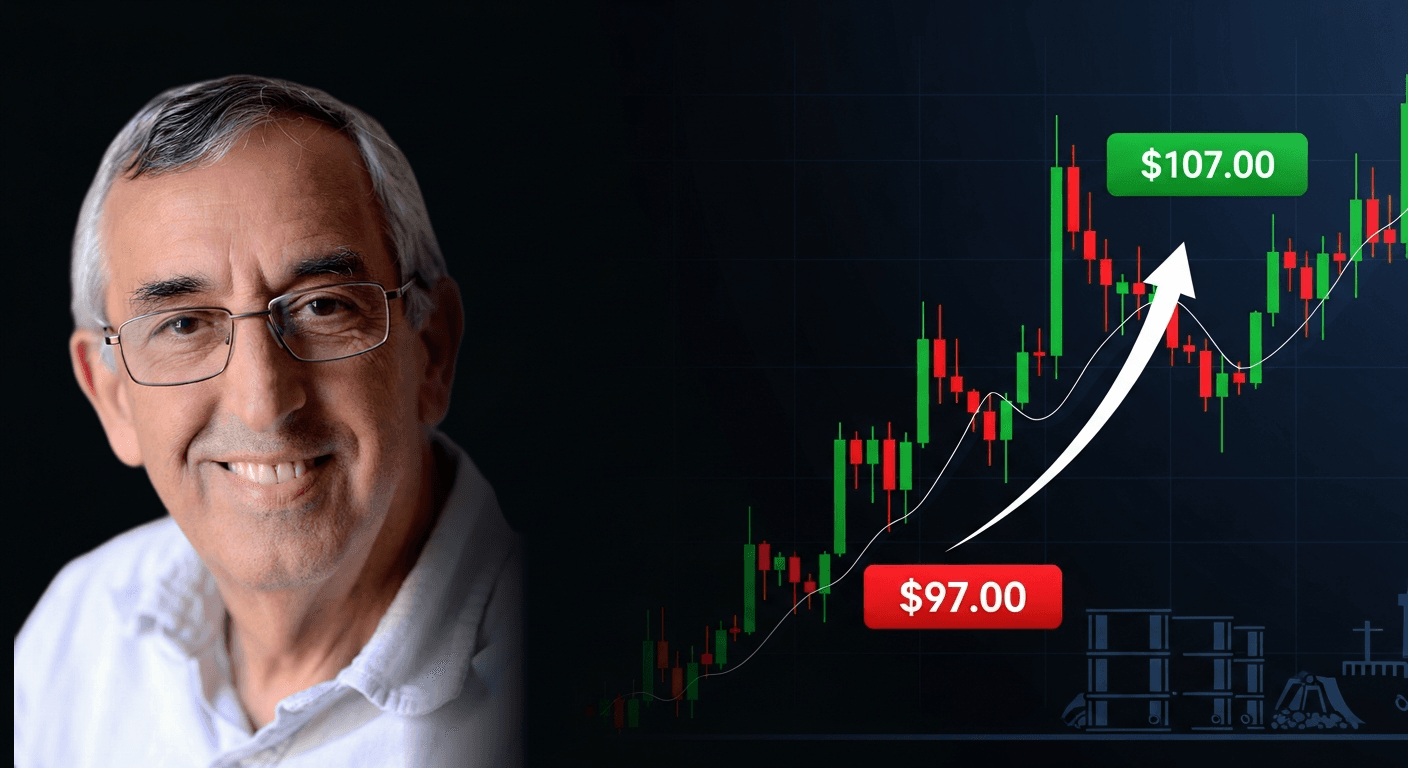 Robert Shaw with oil chart May 2026